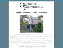 Tablet Screenshot of greenupstprop.com
